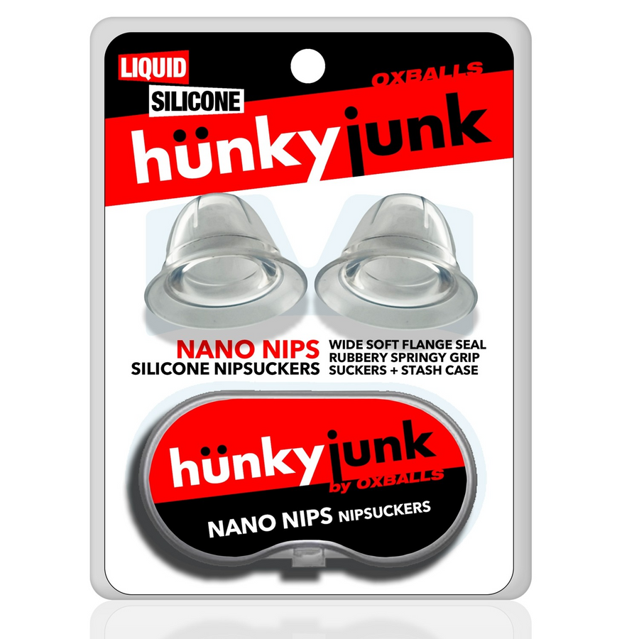 NANO NIPS “just the tip” nipple-nubs CLEAR SILICONE