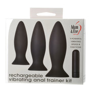 Adam & Eve Rechargeable Vibrating Anal Plug Trainer Kit