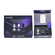 Beginner, The First Step Anal Plug Set – Glass, Metal & Silicone