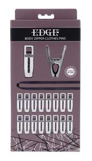Edge Body Zipper Clothes Pins
