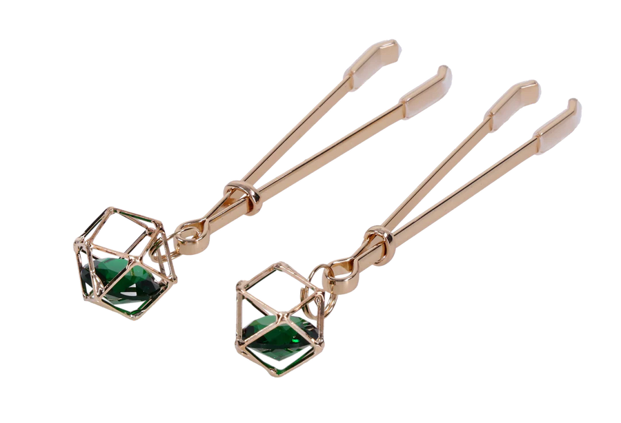 Indica Crystal Nipple Clips