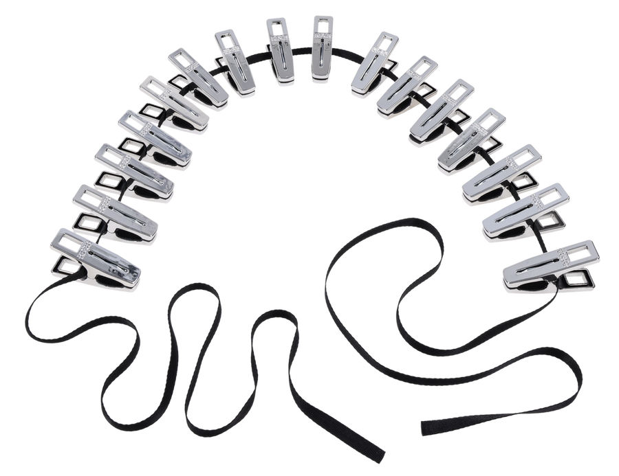 Edge Body Zipper Clothes Pins