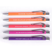 Cat People Pens - 5 pack