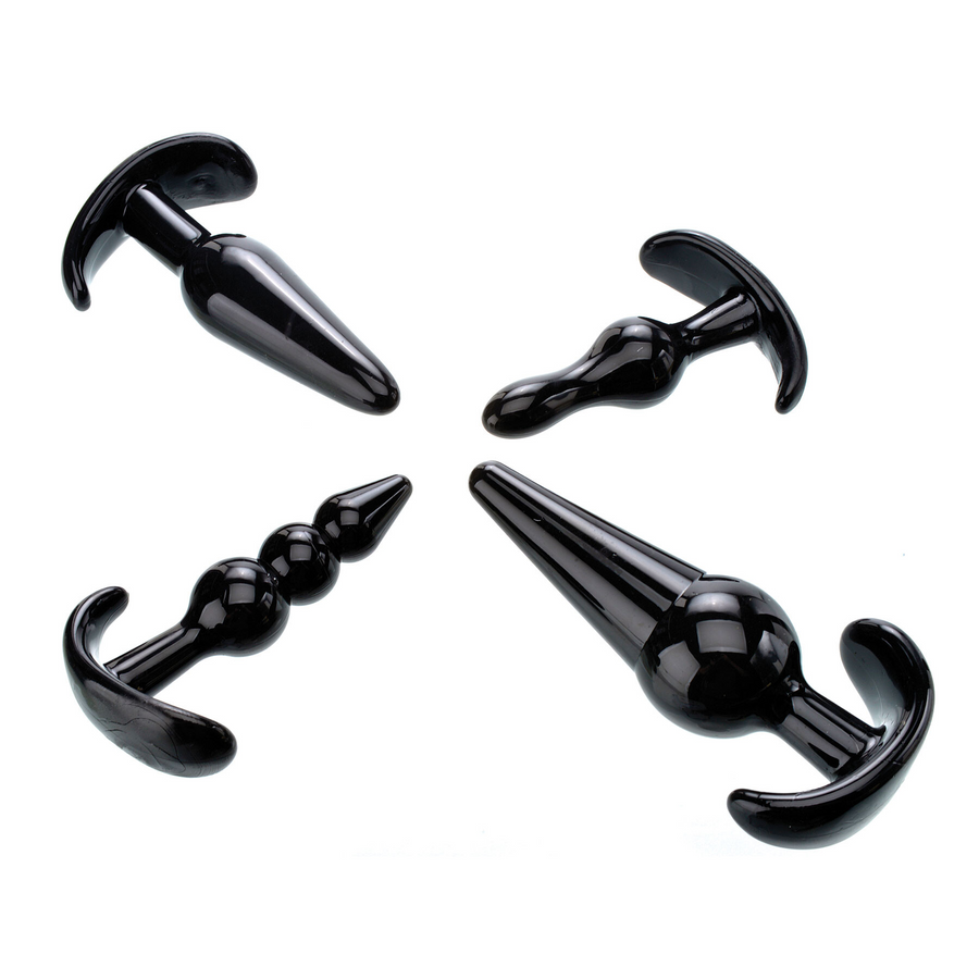 Adam & Eve 4-Piece Anal Plug Kit (Bag)
