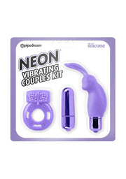 Neon Vibrating Couples Kit