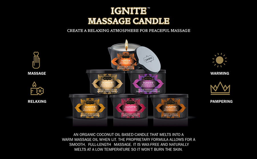 Ignite Massage Oil Candle