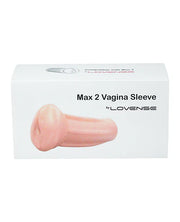 MAX 2 VAGINA SHAPED SLEEVE - FLESH