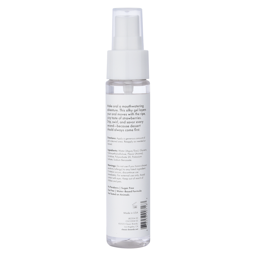 BLOW ME ORAL SEX GEL - STRAWBERRY - 2 floz | 30 mL