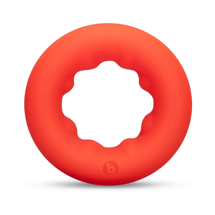 FLEX RING GRIP - ULTRA SOFT SILICONE COCK RING - RED