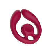 SVibe Snail GIZI Duo Couples Stimulator, burgundy