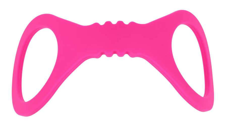 Small Hot Pink Silicone Cuffs