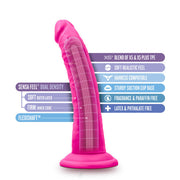Au Naturel Bold Jack 7" Dildo - Pink