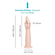SILICONE HAND FISTING DILDO