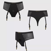HARNESS LINGERIE IDYLLE - L - BLACK