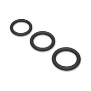 SNUG RING LITE - 3-PACK SNUG FIT SILICONE COCK RING