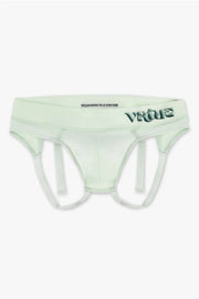 Mens Large - JockVStrap Rib Briefs - Mint