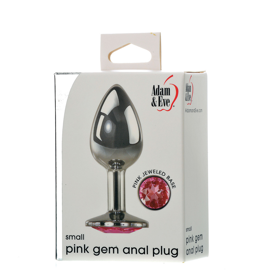 Adam & Eve Pink Gem Anal Plug Small