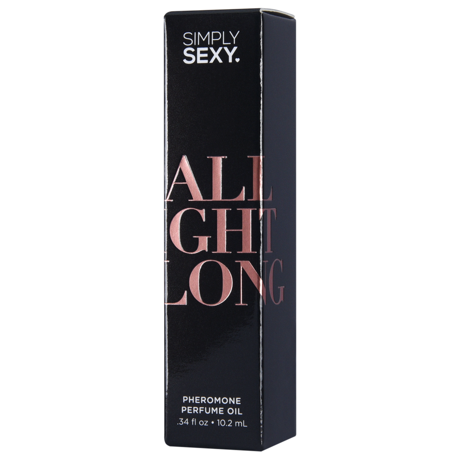 SIMPLY SEXY PHEROMONE PERFUME OIL ROLL-ON - ALL NIGHT LONG - 0.34 floz | 10.2mL