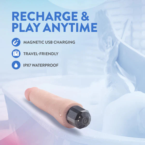 Au Naturel –Vanilla Ice - Vibrating  – Beige