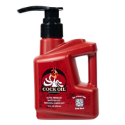 Cock Oil Water-Based Lubricant – Plastic Bottle with Pump Top 10 oz