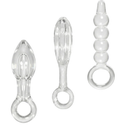 Halos of Pleasure – All Glass Anal Plug Trio