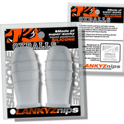 Lankyz Silicone Nipsuckers Clear Silicone