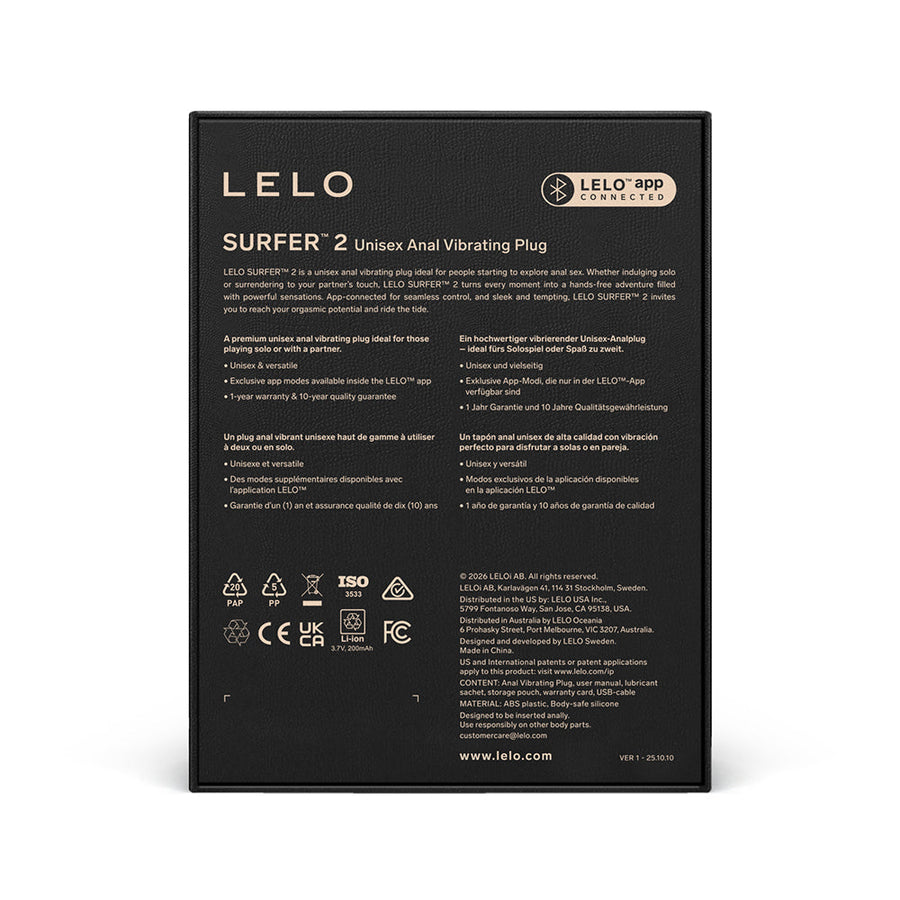 LELO SURFER™ 2 Black
