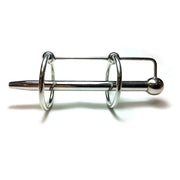 Stainless Steel Hollow Double Ring Urethral Probe