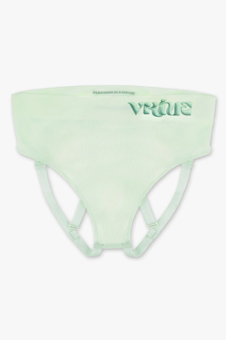 Womens Large - JockVStrap Rib Briefs - Mint