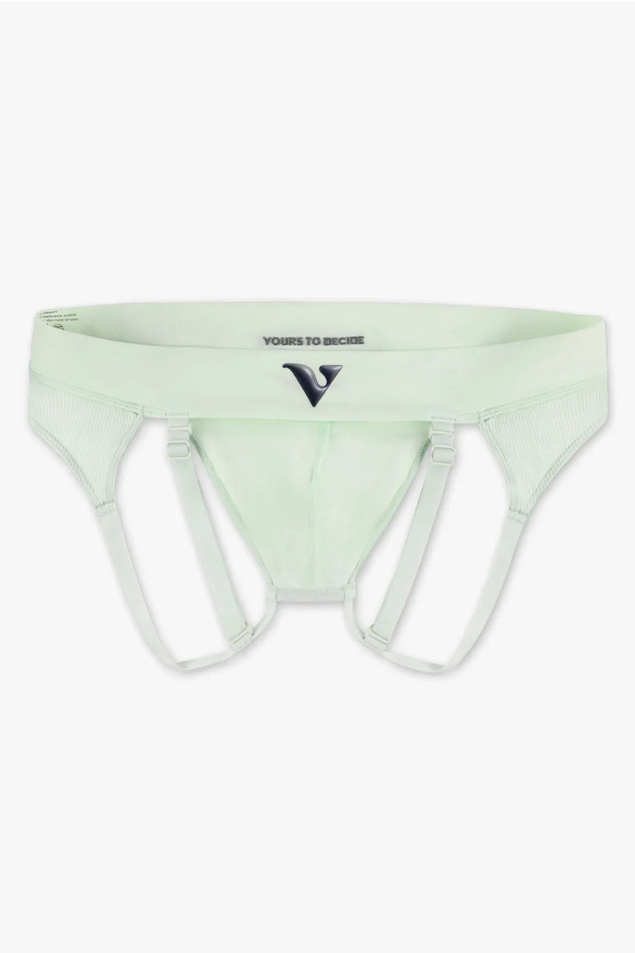 Mens Medium - JockVStrap Rib Briefs - Mint