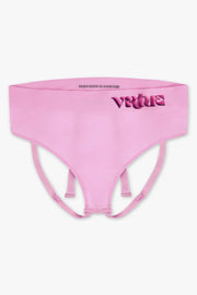 Womens Small - JockVStrap Sheer Briefs - Taffy
