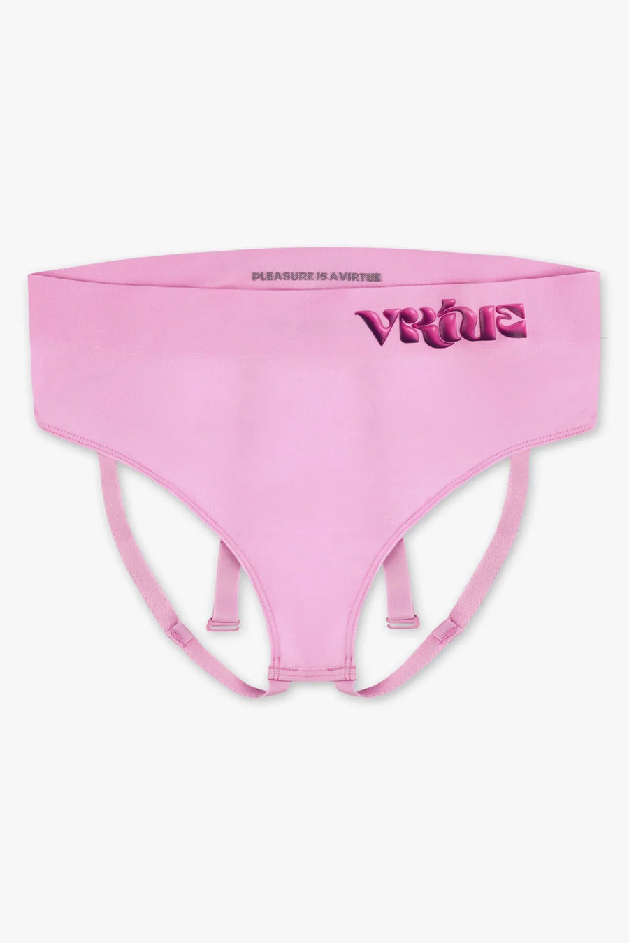 Womens Small - JockVStrap Sheer Briefs - Taffy