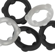 Gearheads 5-Pack Spinner Rings Black/Vapor