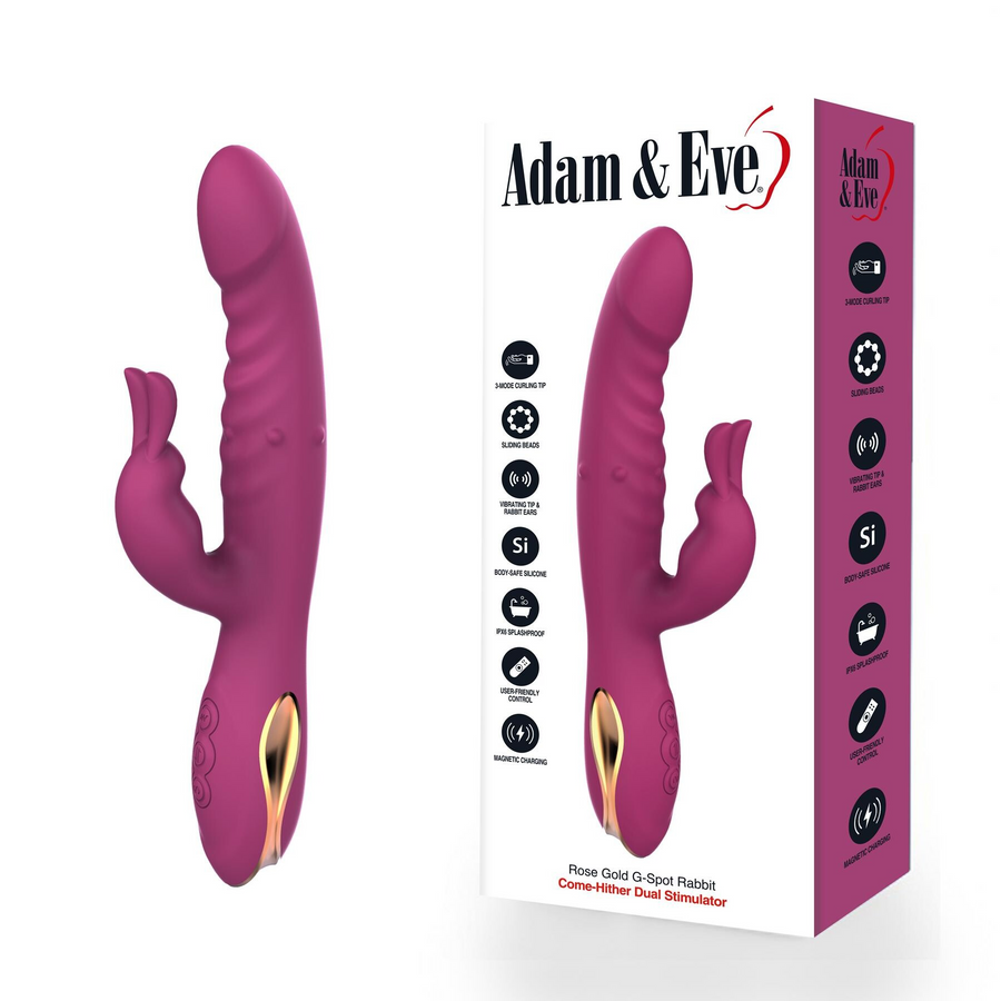 Adam & Eve Rose Gold G-Spot Rabbit