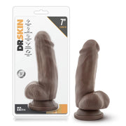 Dr Skin Mr Smith 7" Dildo - Chocolate