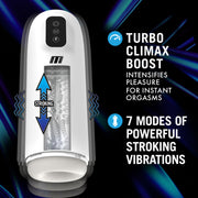 M for Men Robo-Bator Turbo Boost - White