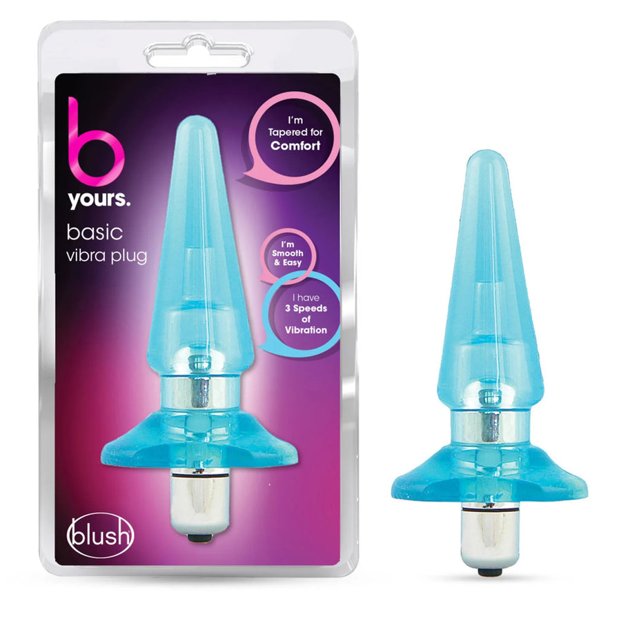 B Yours Basic Vibra Plug - Blue