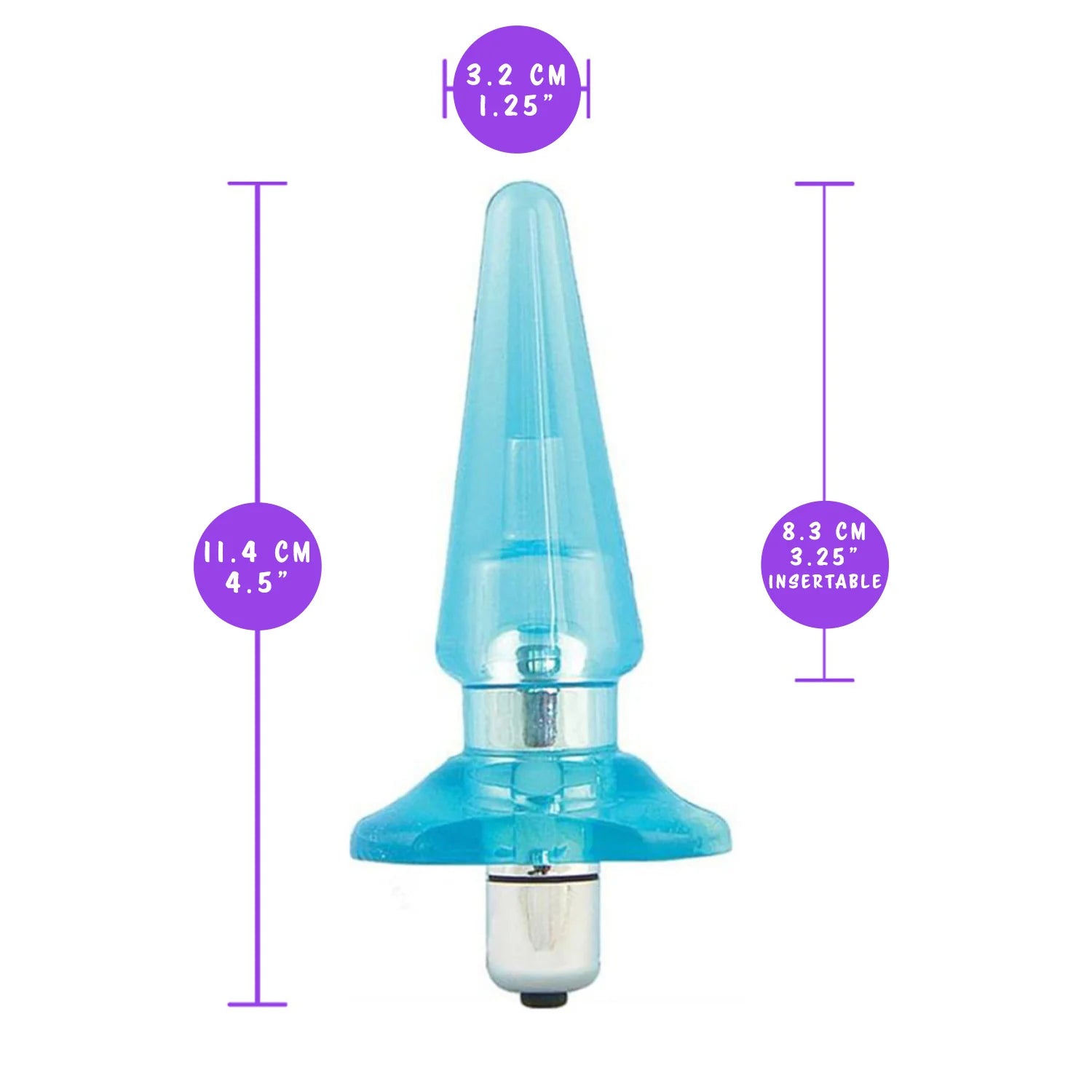 B Yours Basic Vibra Plug - Blue