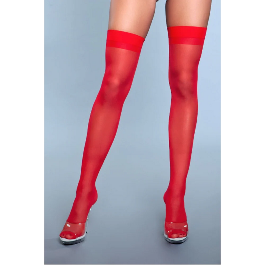 Favorite Day Thigh Highs - Red