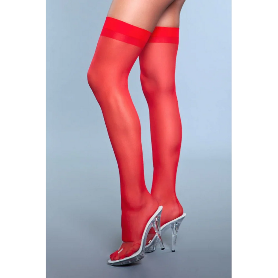Favorite Day Thigh Highs - Red