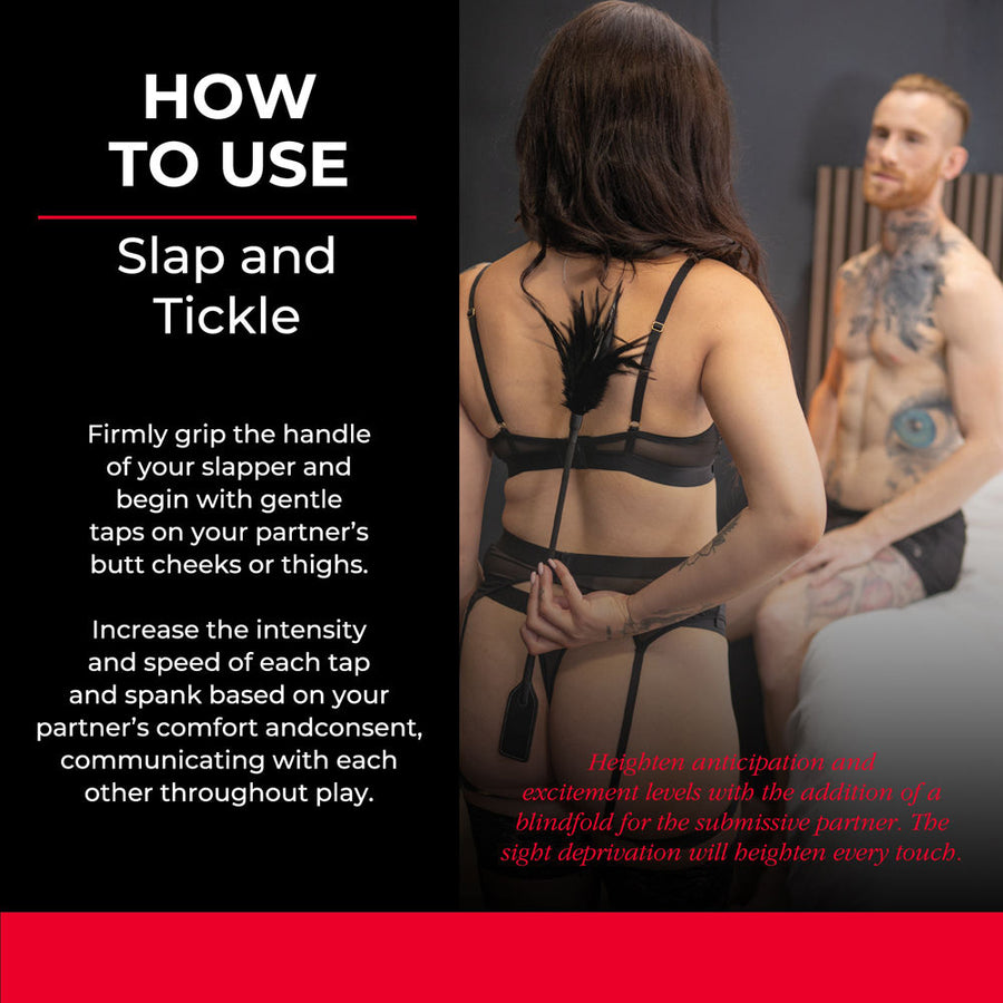 SEI MIO Slap and Tickle Dual Ended Crop