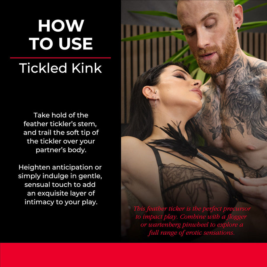 SEI MIO Tickled Kink - Soft Mini Feather