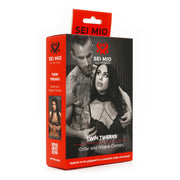 SEI MIO Twin Tweaks Collar/Nipple Clamps