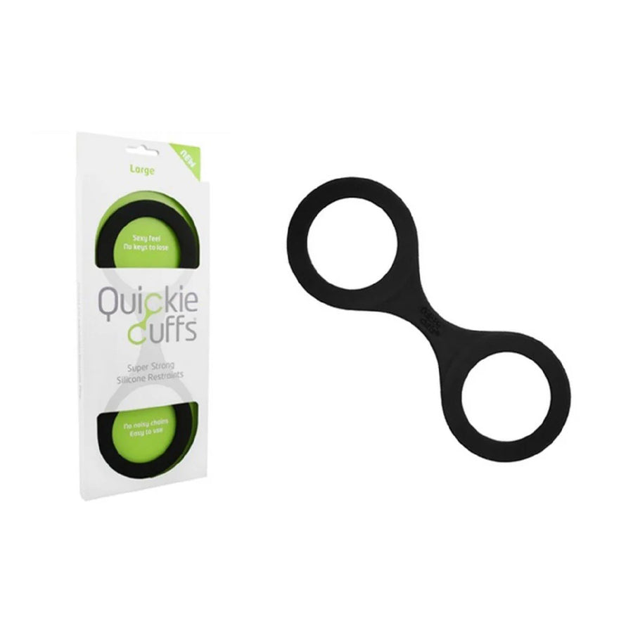 Quickie Cuffs - Large - Black