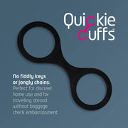 Quickie Cuffs - Large - Black