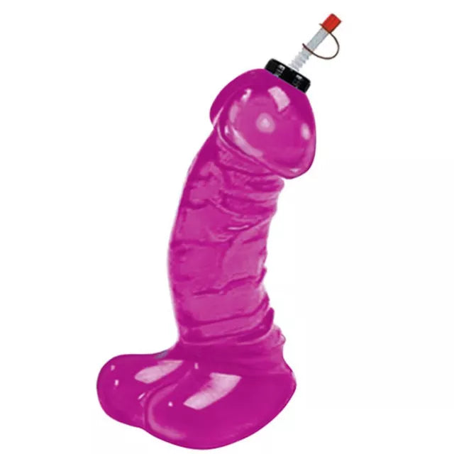 D*cky Chug Sports Bottle Purple 16oz