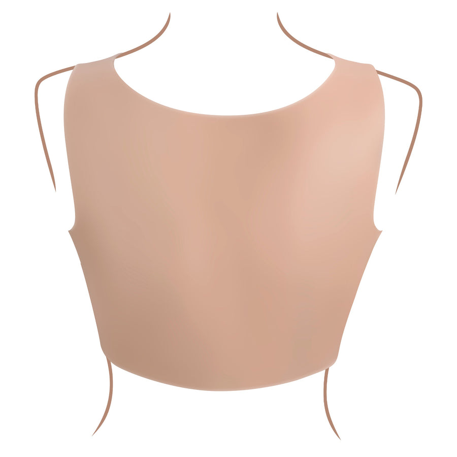 Gender-X Undergarments Plate C-cup Light