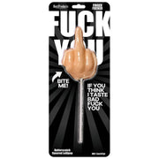 F-You Finger Fucker Lollipop Butterscotch