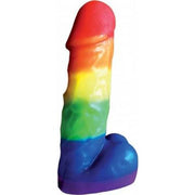 Rainbow Pecker Party Candle 7 Inches