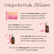 Intimacy Massage Oil with Organic Botanicals